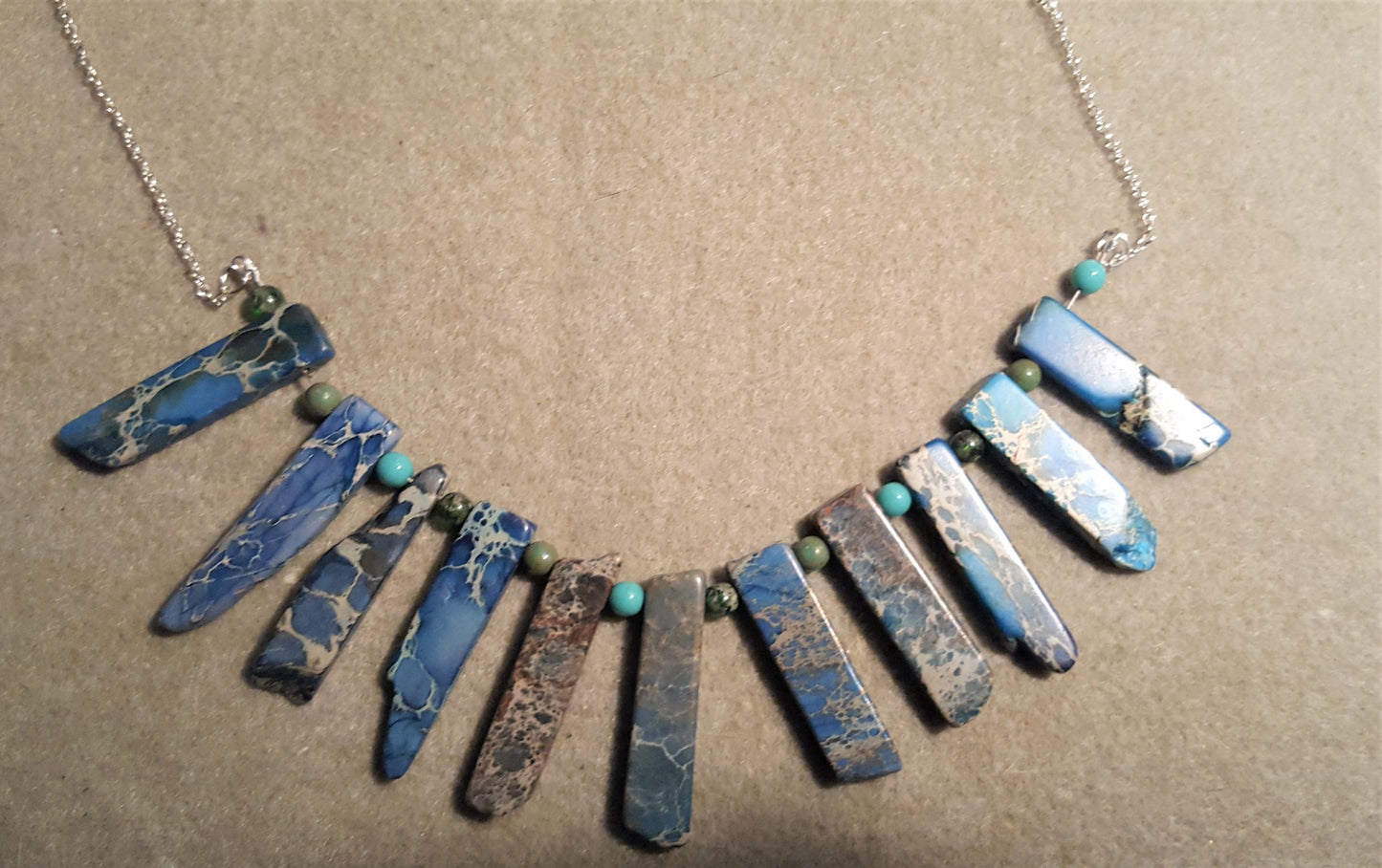 Stick Stone Necklaces (Several colors available)