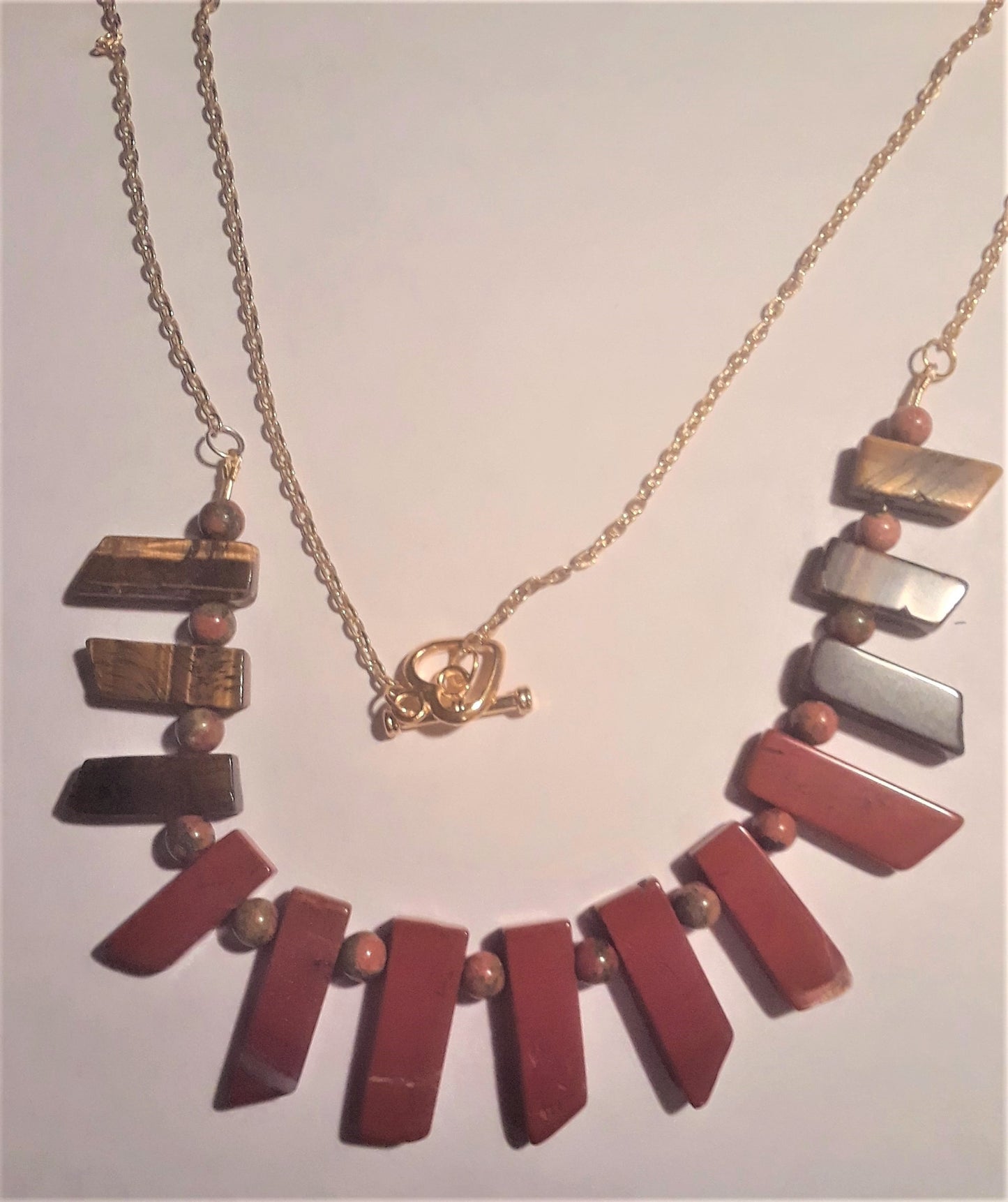 Stick Stone Necklaces (Several colors available)