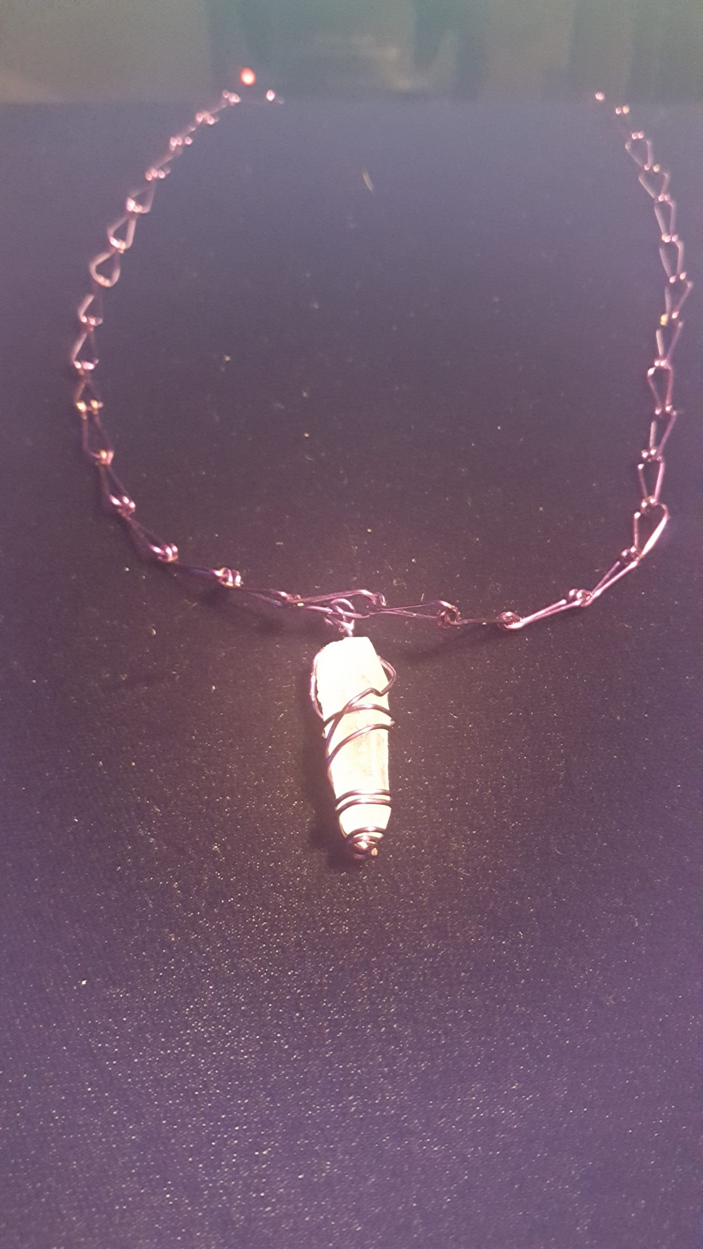 Wrapped Crystal Quartz Points
