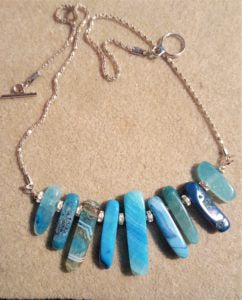 Stick Stone Necklaces (Several colors available)