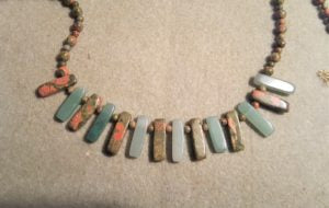 Stick Stone Necklaces (Several colors available)