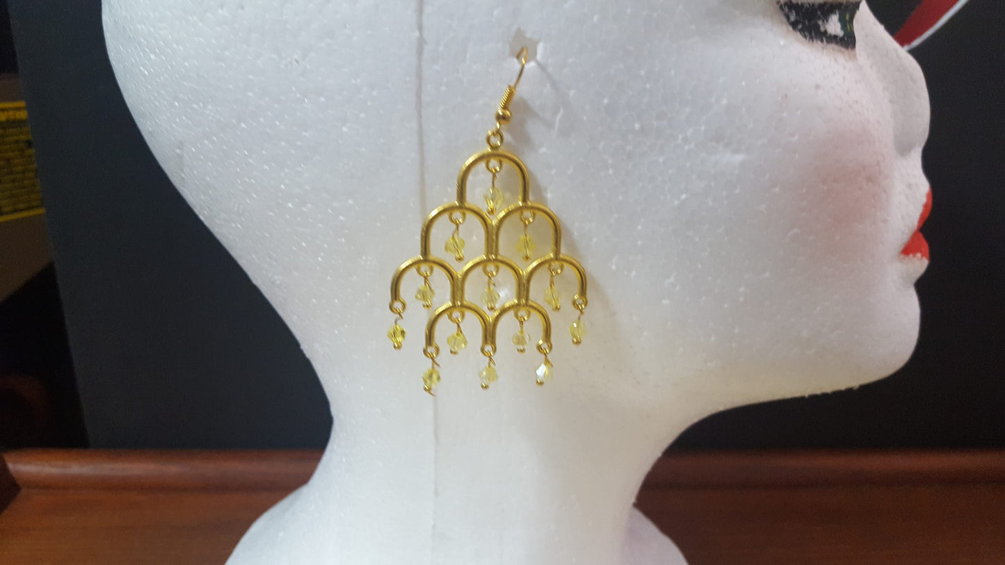 Crystal Chandelier Earrings