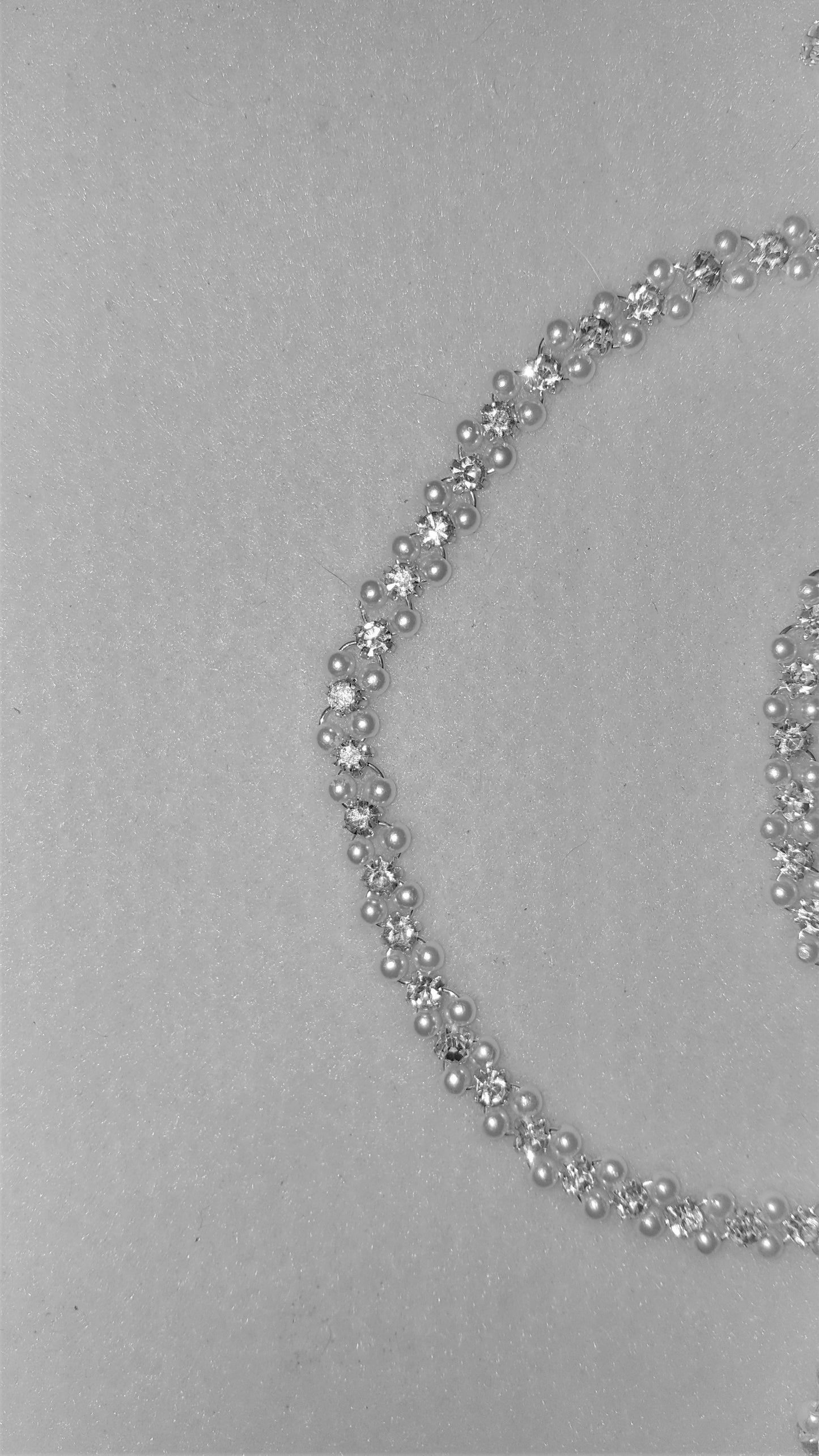 Chainmaille Pearl & Swarovski Set