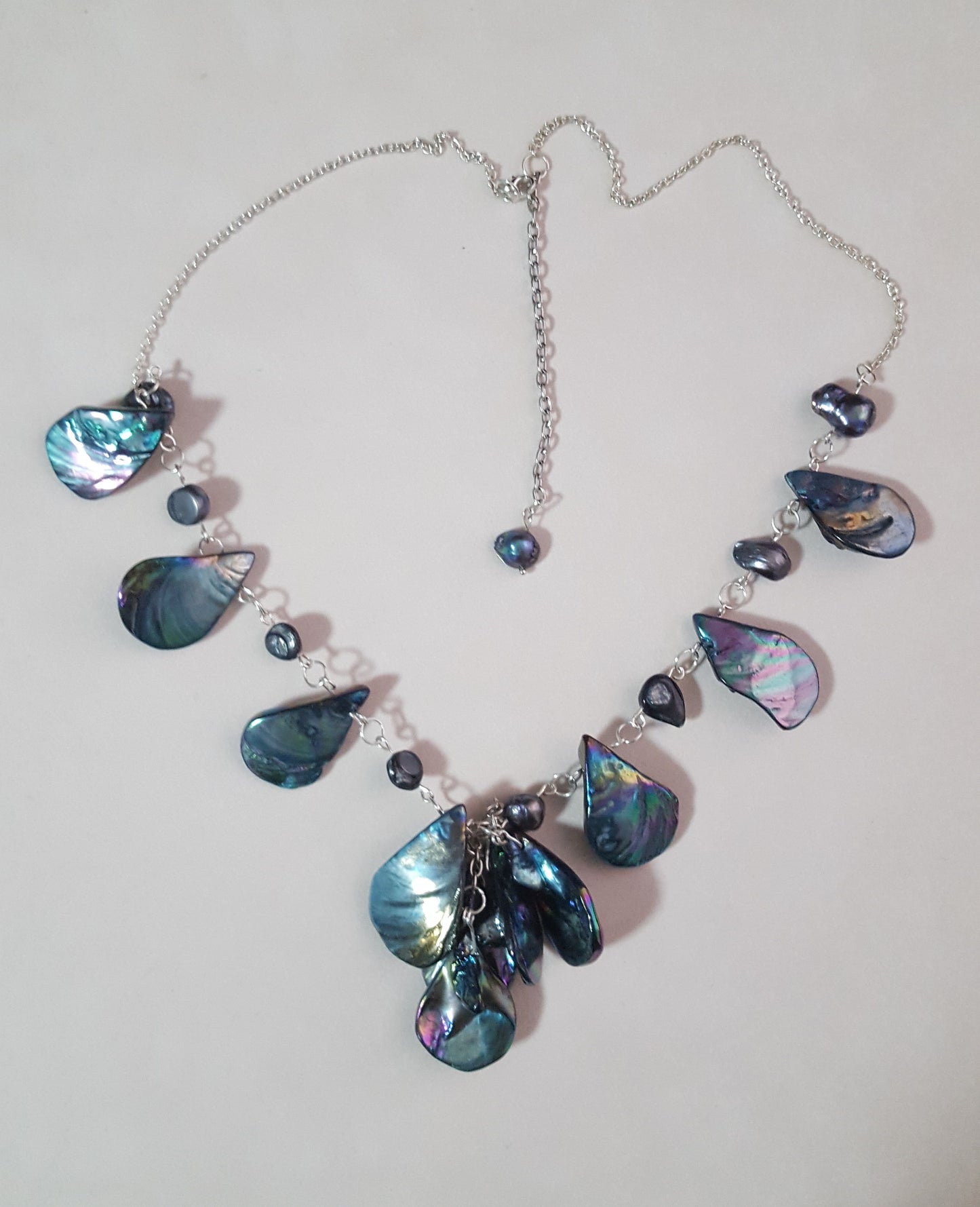 Albatross Shell Stone Necklace