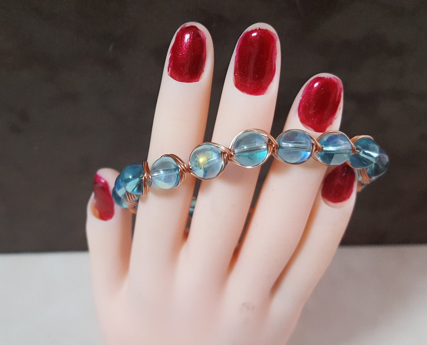 Braided Bracelets with Beads
