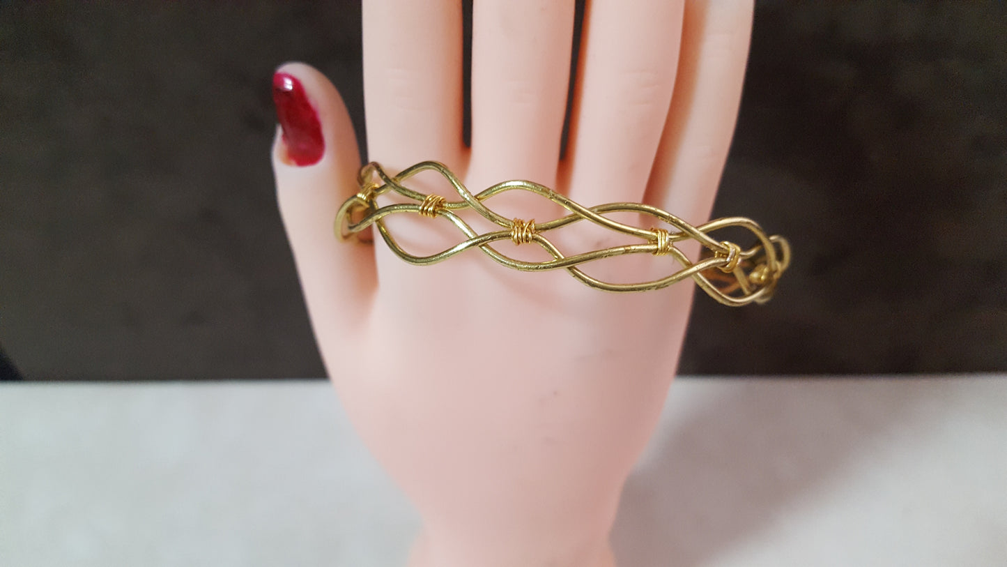 Braided Bracelets with Beads