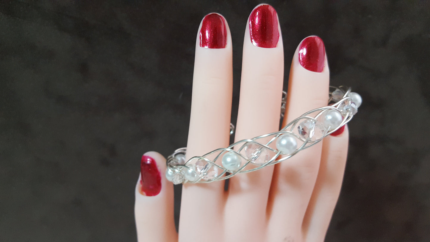 Braided Bracelets with Beads