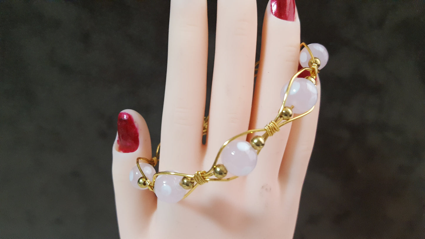 Braided Bracelets with Beads