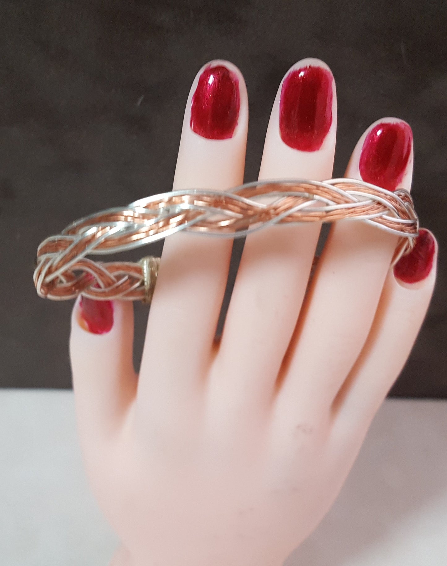 Braided Bracelets with Beads