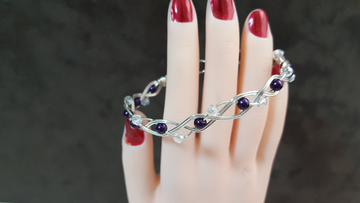 Braided Bracelets with Beads
