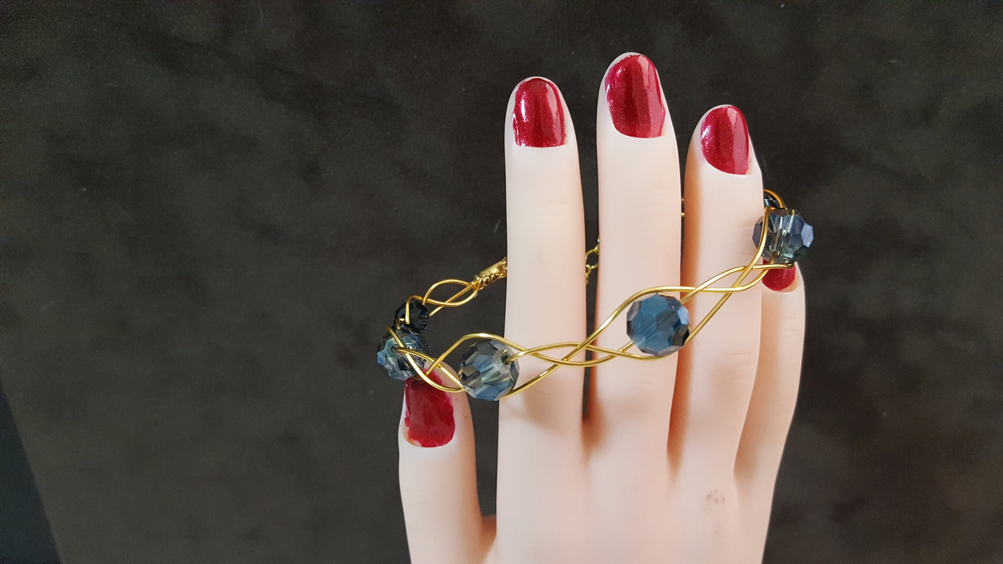 Braided Bracelets with Beads