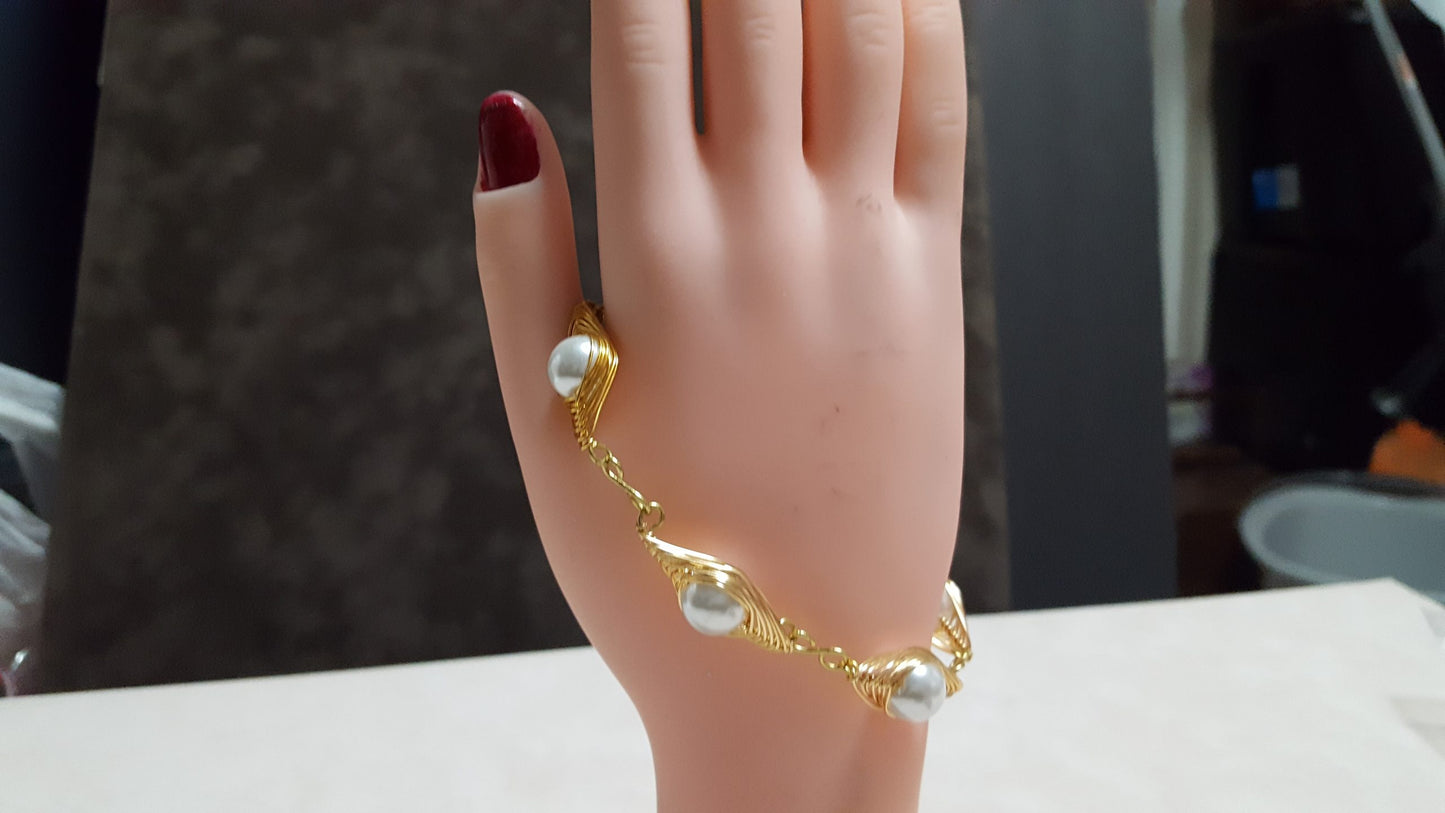 Herringbone Beaded Bracelets (several colors available)