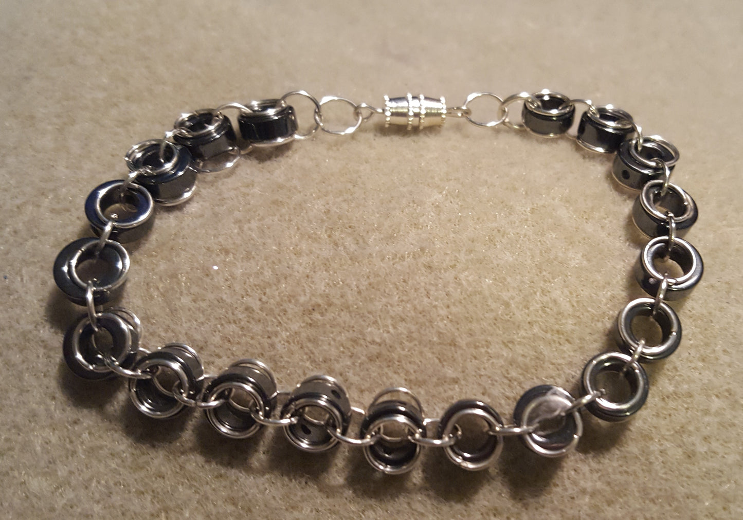 Bicycle Chainmaille Bracelets