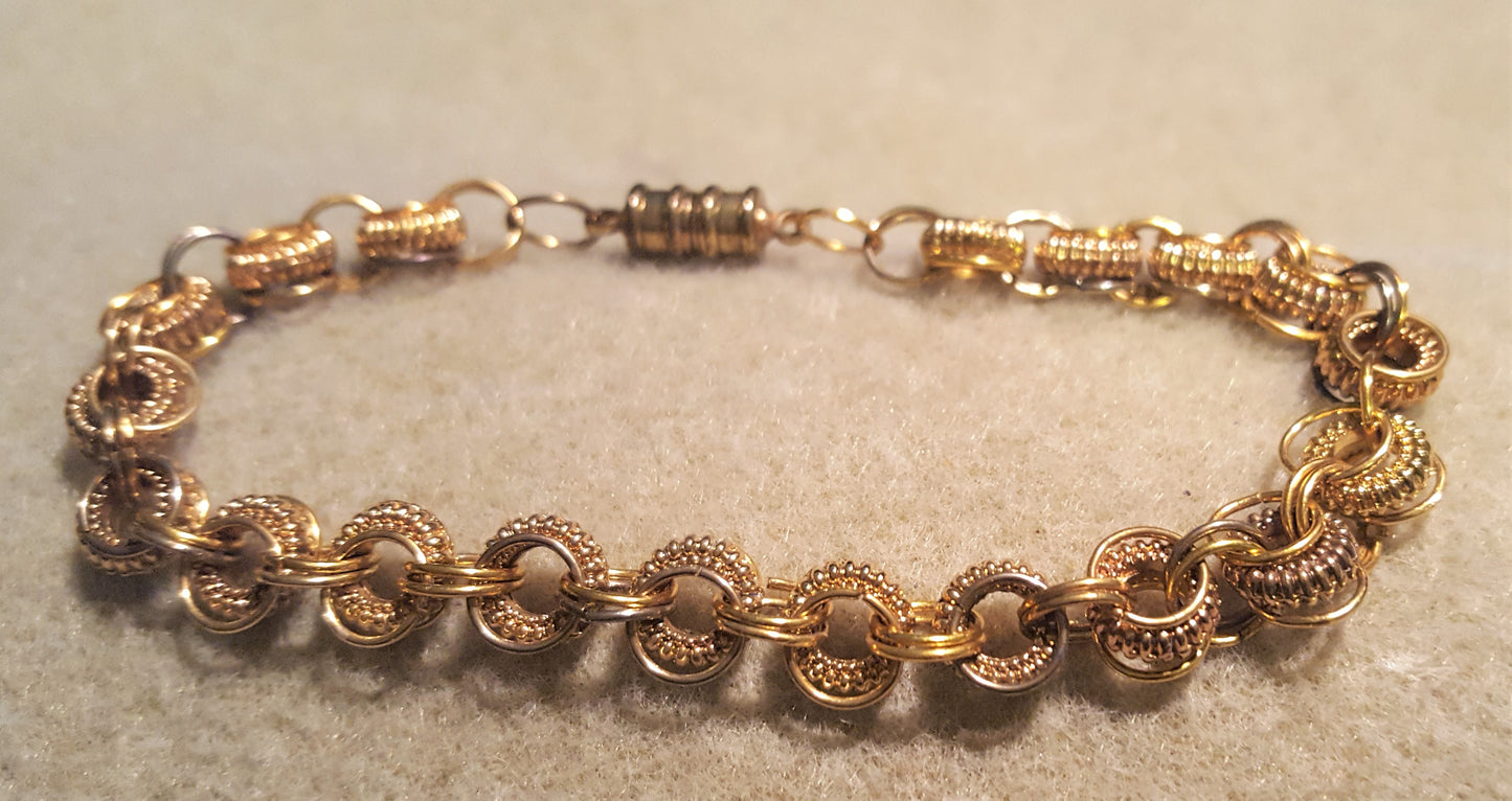 Bicycle Chainmaille Bracelets