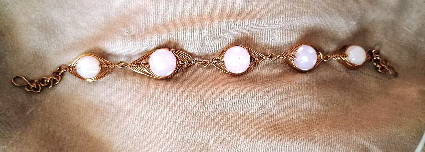Herringbone Beaded Bracelets (several colors available)
