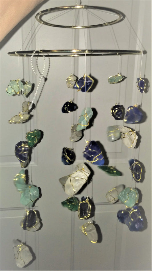 Handcrafted Wind Chimes - Sea Glass