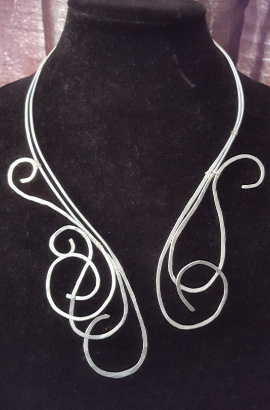 Collar Necklaces - Silver